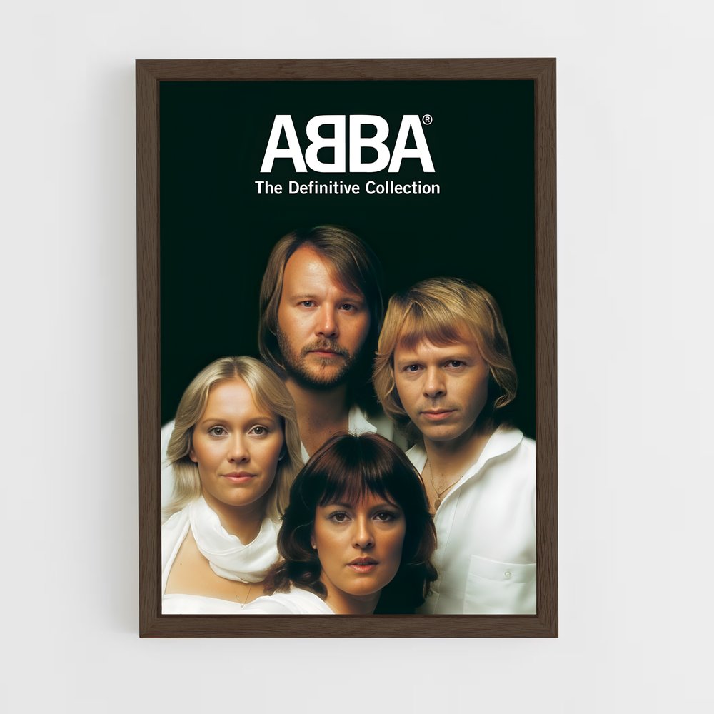abba-4 cadre Bois foncé