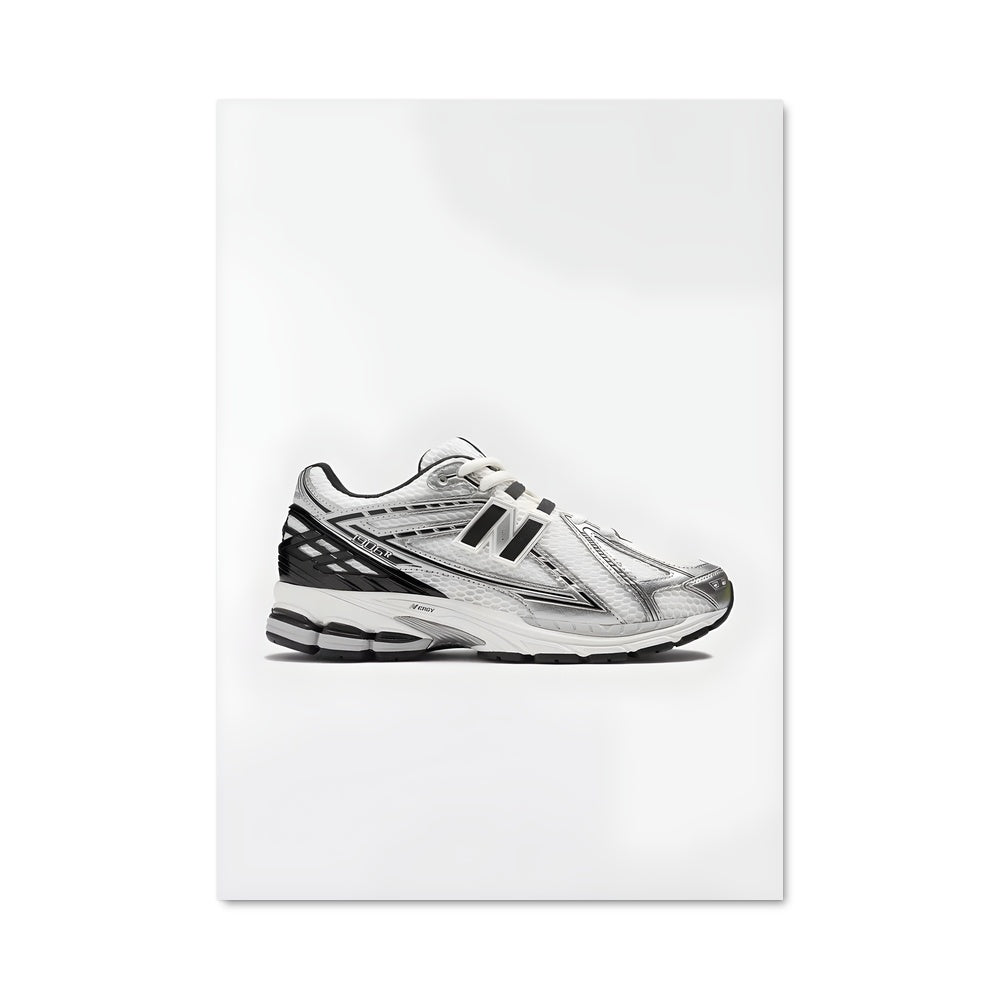 Poster Sneaker Noir et Blanc