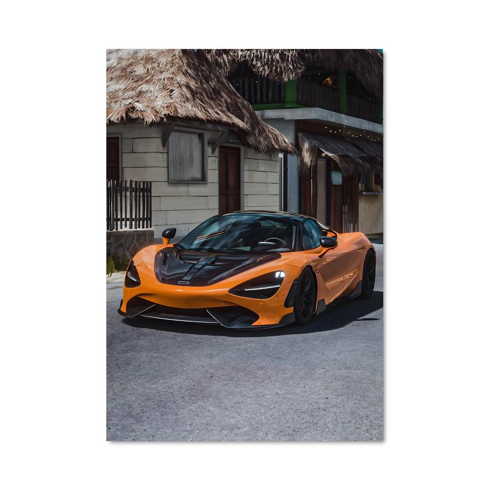 Poster L'Éclat Orange