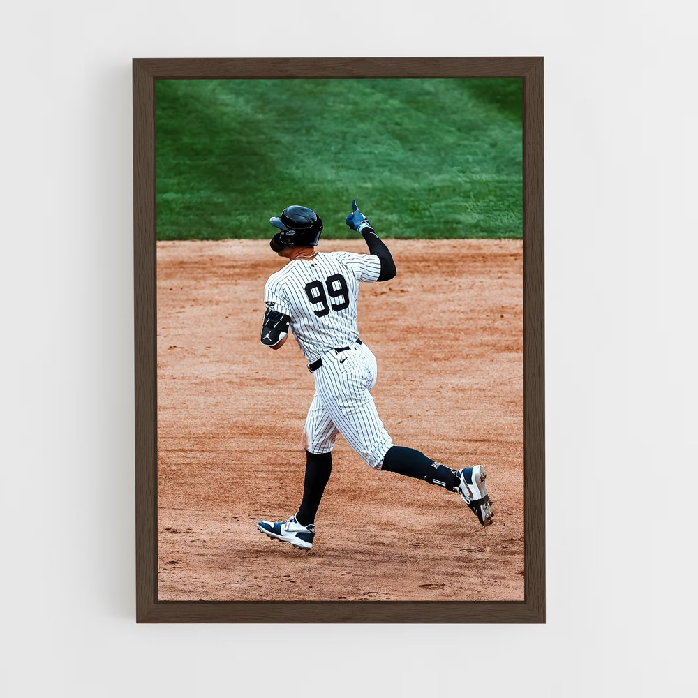 ap-aaron judge-11 cadre Bois foncé