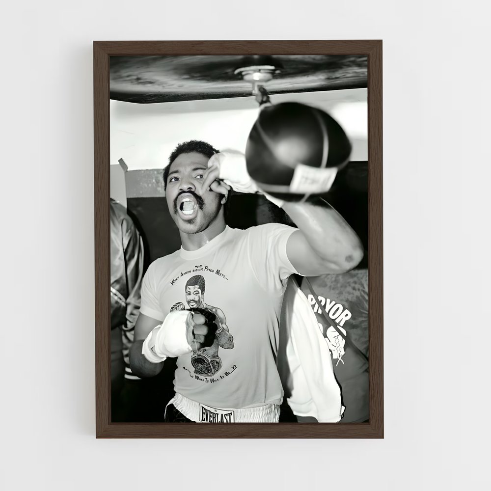 ap-aaron pryor-1 cadre Bois foncé