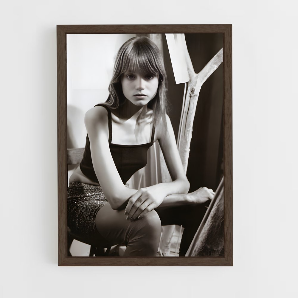 ap-abbey lee kershaw-11 cadre Bois foncé