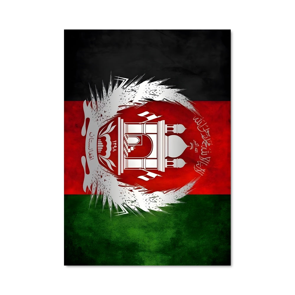 Poster Drapeau de l'Afghanistan
