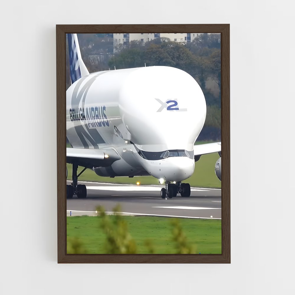 ap-airbus beluga-1 cadre Bois foncé