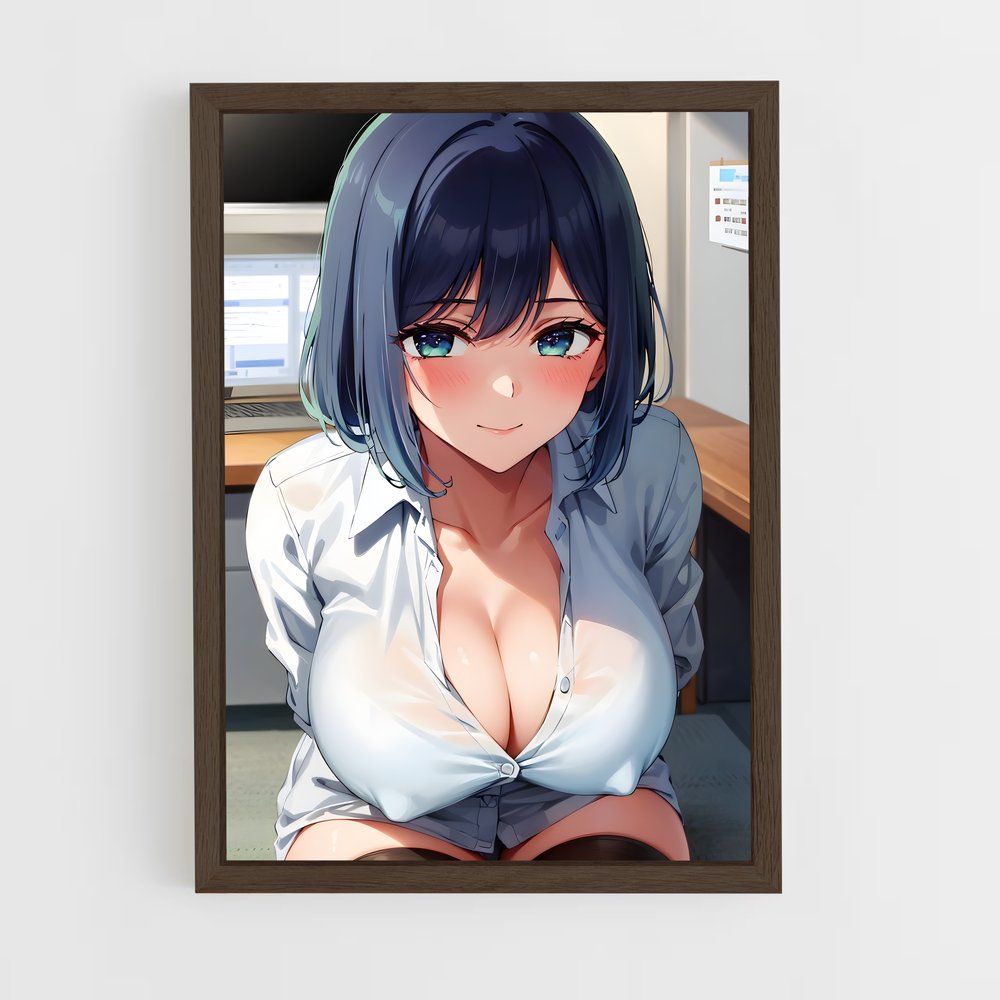 ap-akane kurokawa-11 cadre Bois foncé