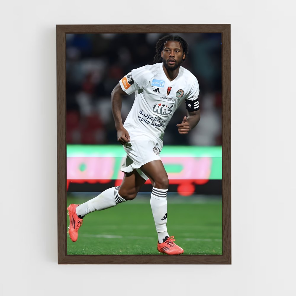 ap-al ettifaq fc-5 cadre Bois foncé