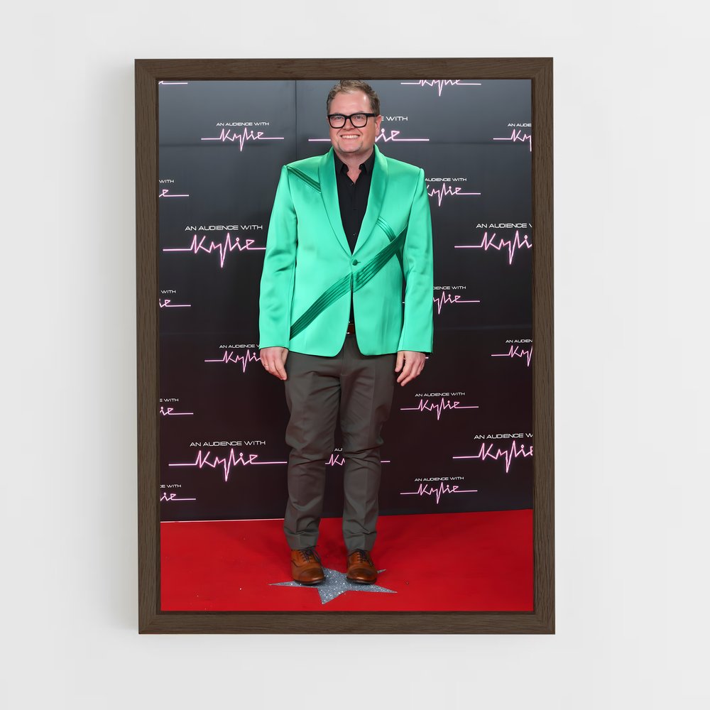 ap-alan carr-6 cadre Bois foncé