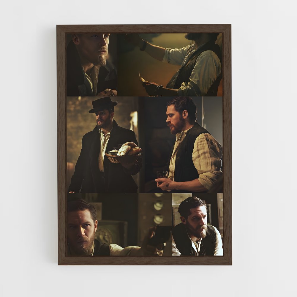 ap-alfie solomons-5 cadre Bois foncé