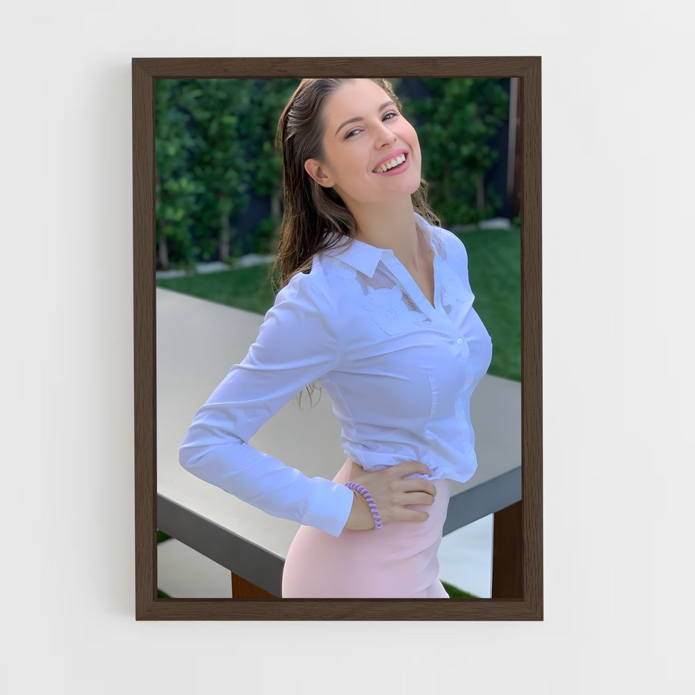 ap-amanda cerny-1 cadre Bois foncé
