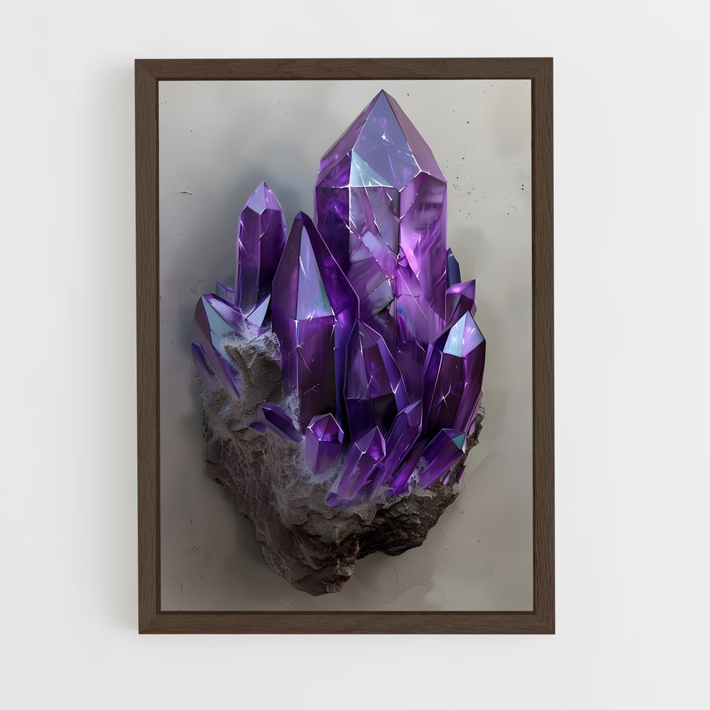 ap-amethyst-10 cadre Bois foncé