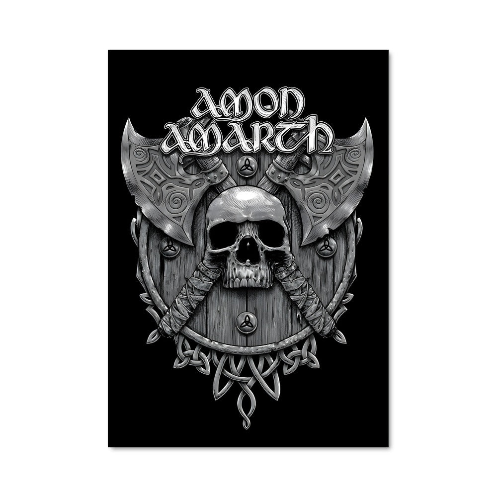 Poster Crâne Viking