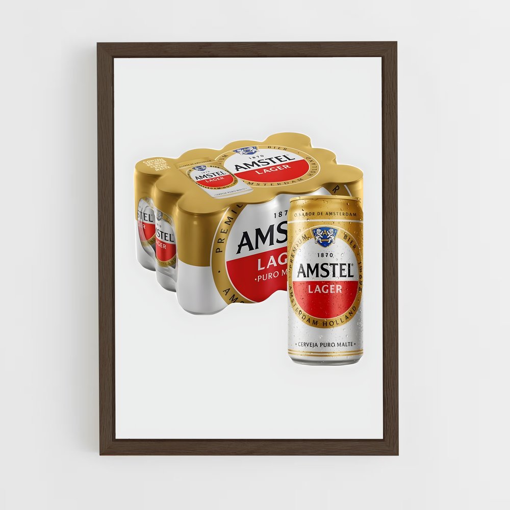 ap-amstel-4 cadre Bois foncé
