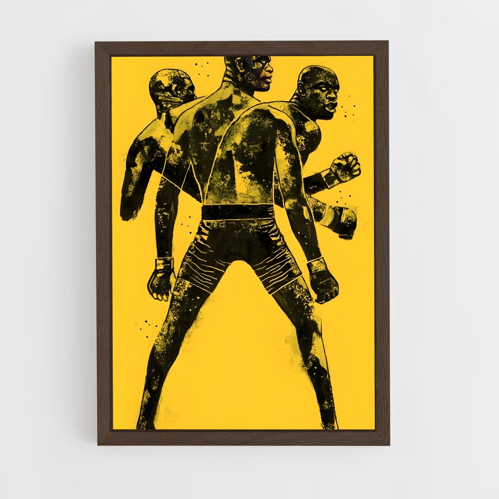 ap-anderson silva-2 cadre Bois foncé
