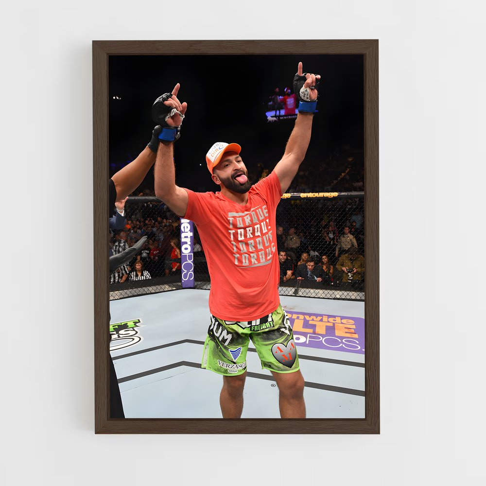 ap-andrei arlovski-3 cadre Bois foncé