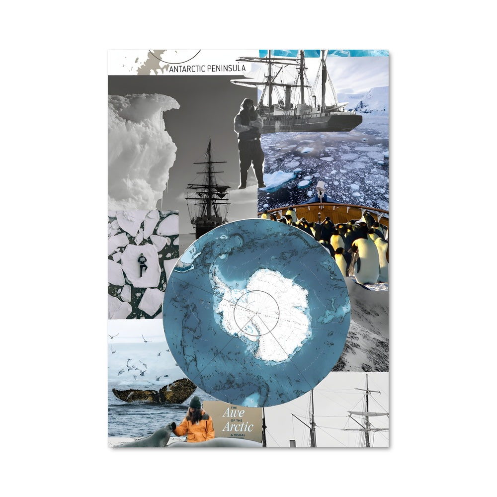 Poster Glaciers Enchantés