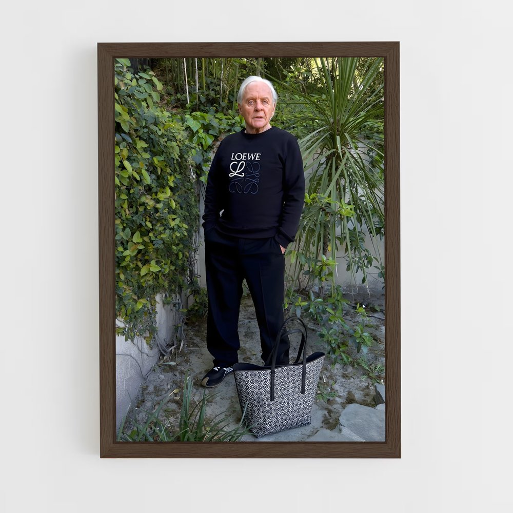 ap-anthony hopkins-1 cadre Bois foncé