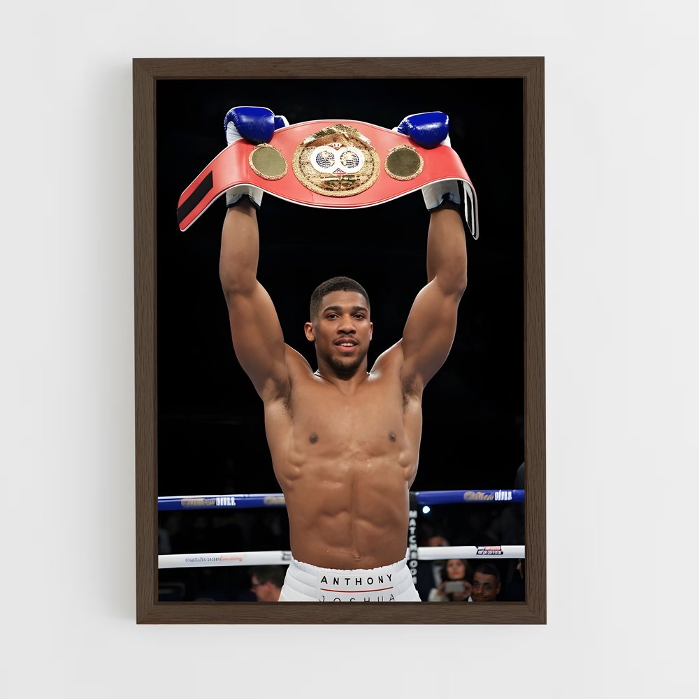 ap-anthony joshua-2 cadre Bois foncé