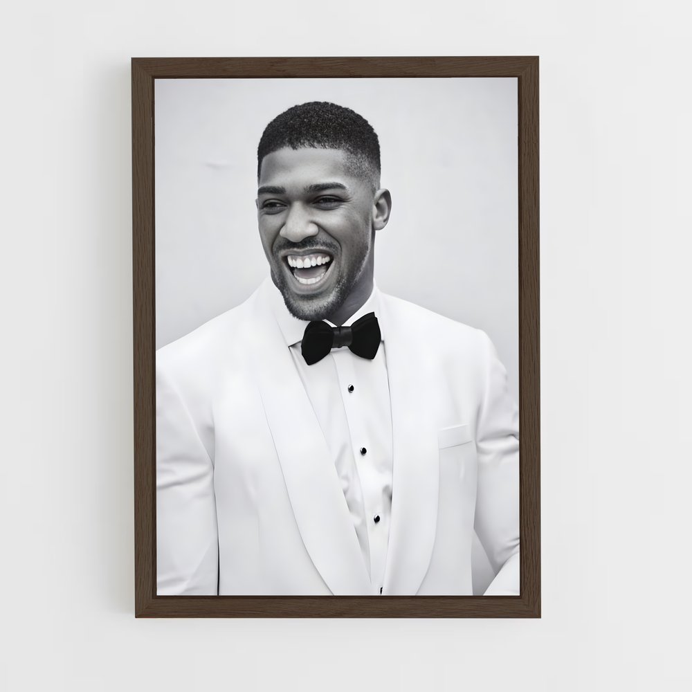 ap-anthony joshua-3 cadre Bois foncé