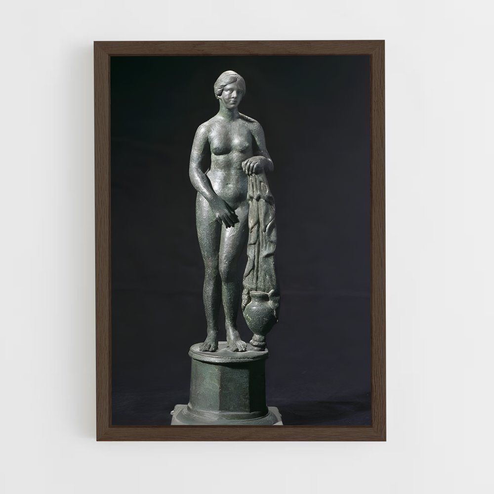 ap-aphrodite of knidos-2 cadre Bois foncé