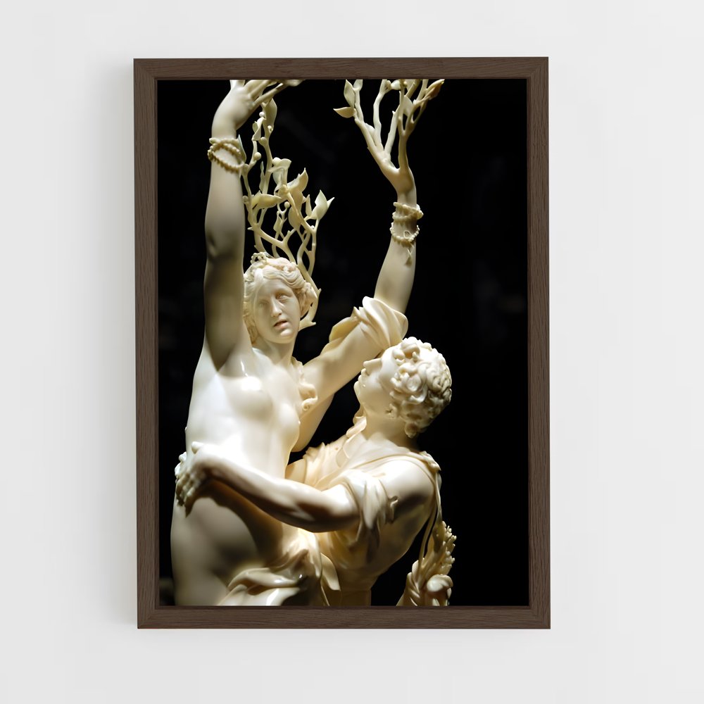 ap-apollo and daphne bernini-8 cadre Bois foncé