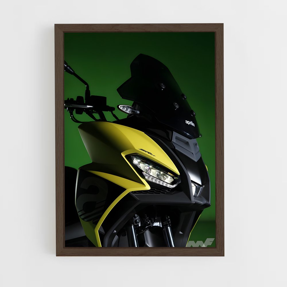 ap-aprilia sr-4 cadre Bois foncé