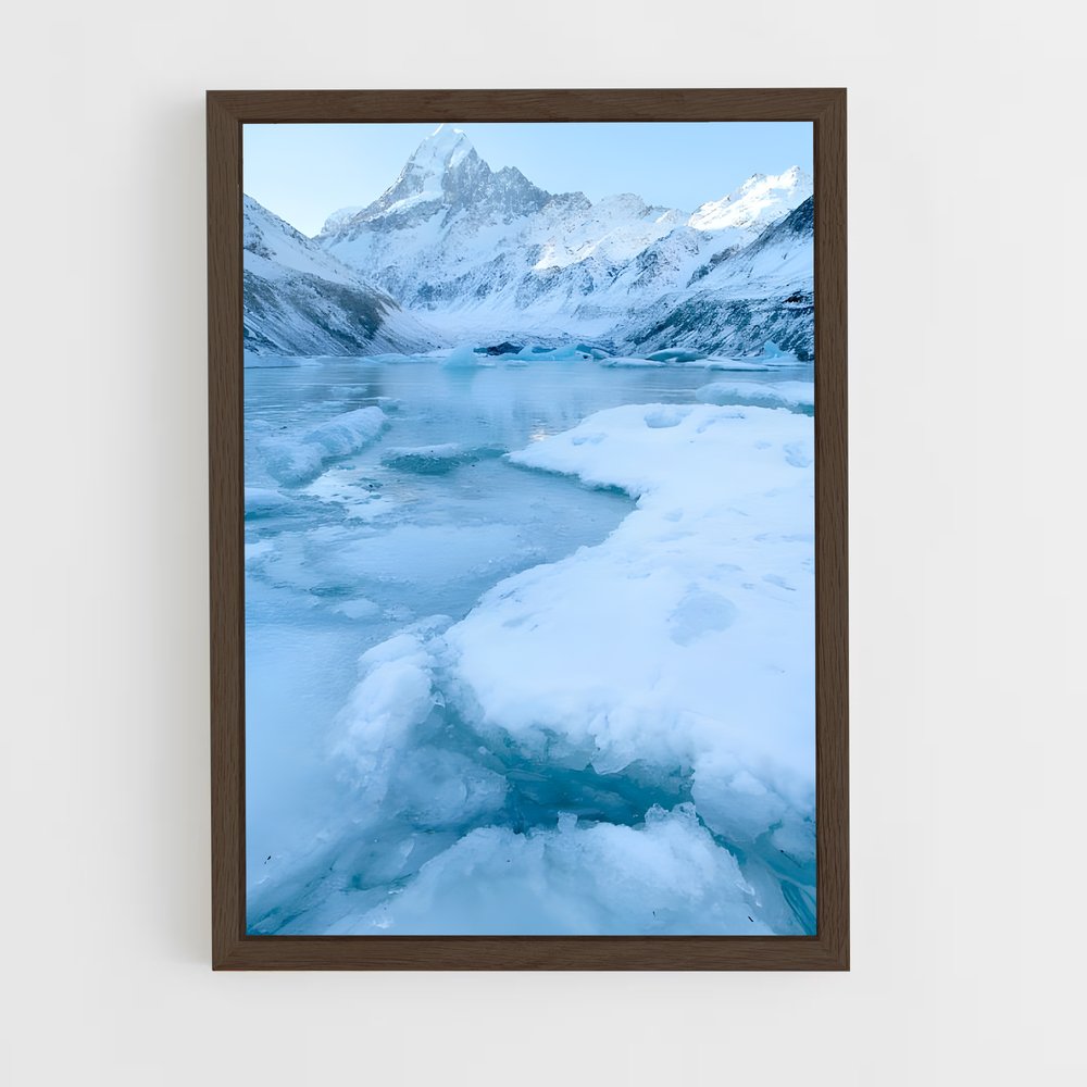 ap-arctic ice-11 cadre Bois foncé