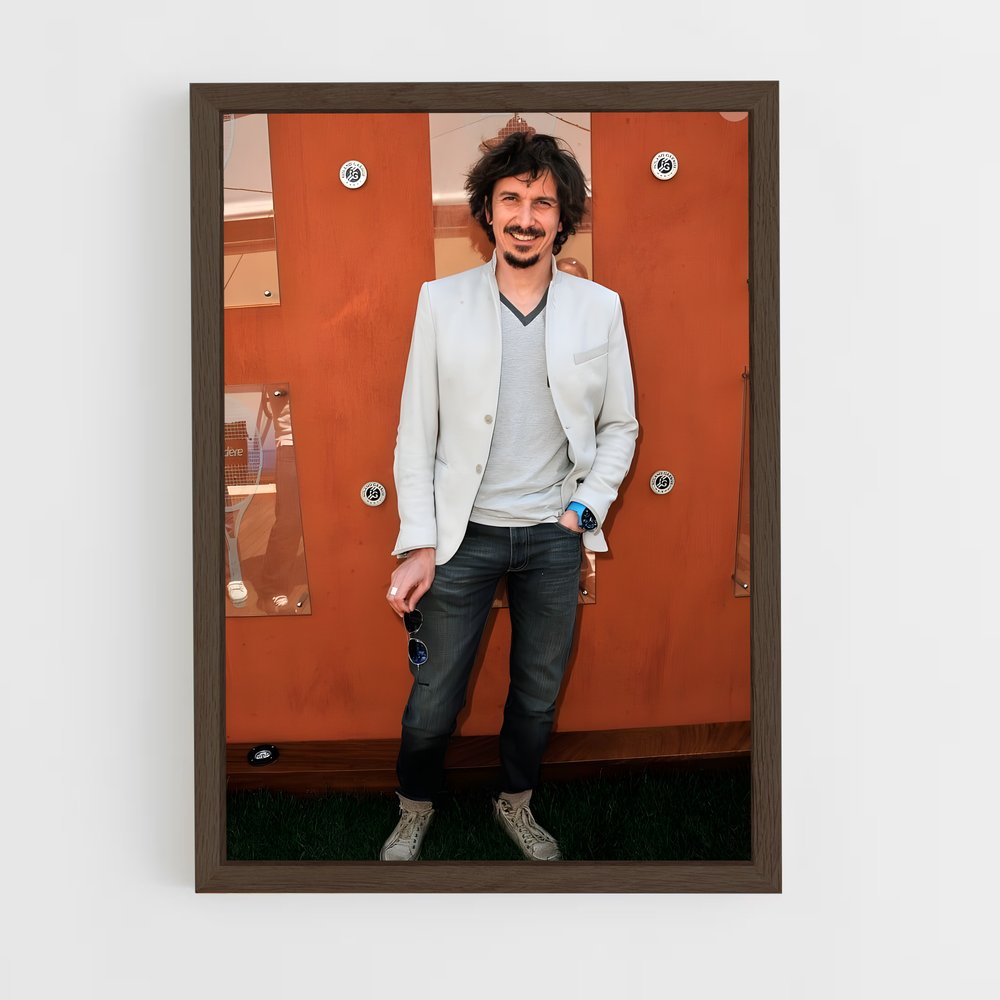 ap-arnaud tsamere-5 cadre Bois foncé