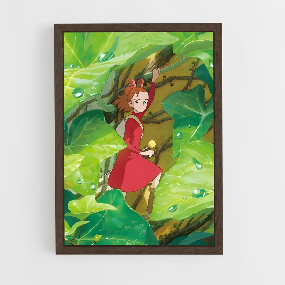 ap-arrietty-1 cadre Bois foncé