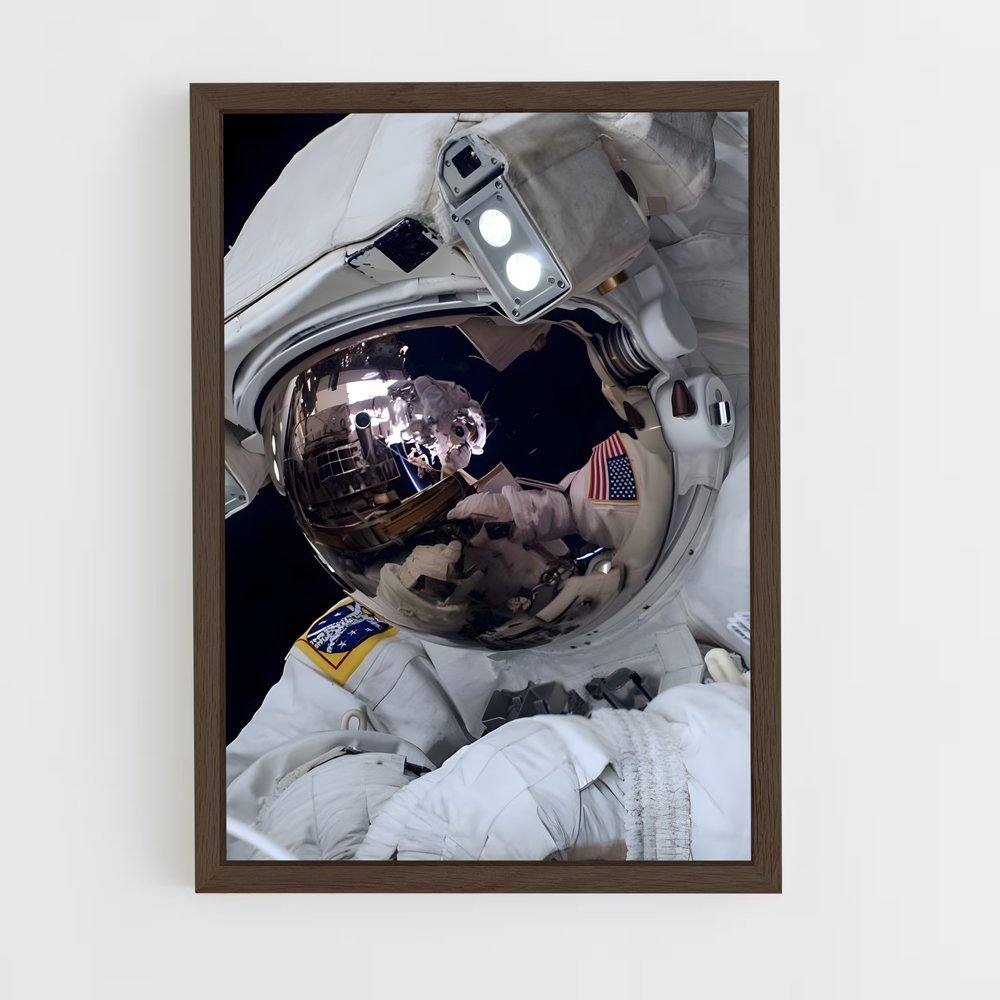 ap-astronauts-7 cadre Bois foncé