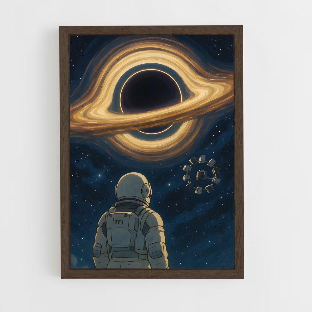 ap-astronauts-9 cadre Bois foncé