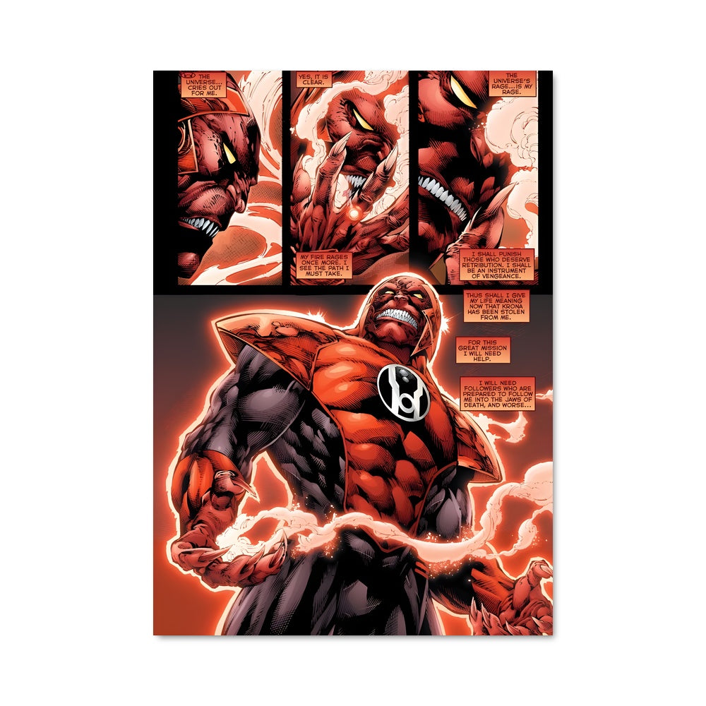 Poster Flash en Fureur
