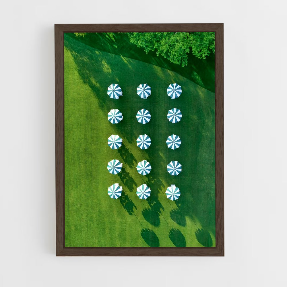 ap-augusta national golf club-3 cadre Bois foncé