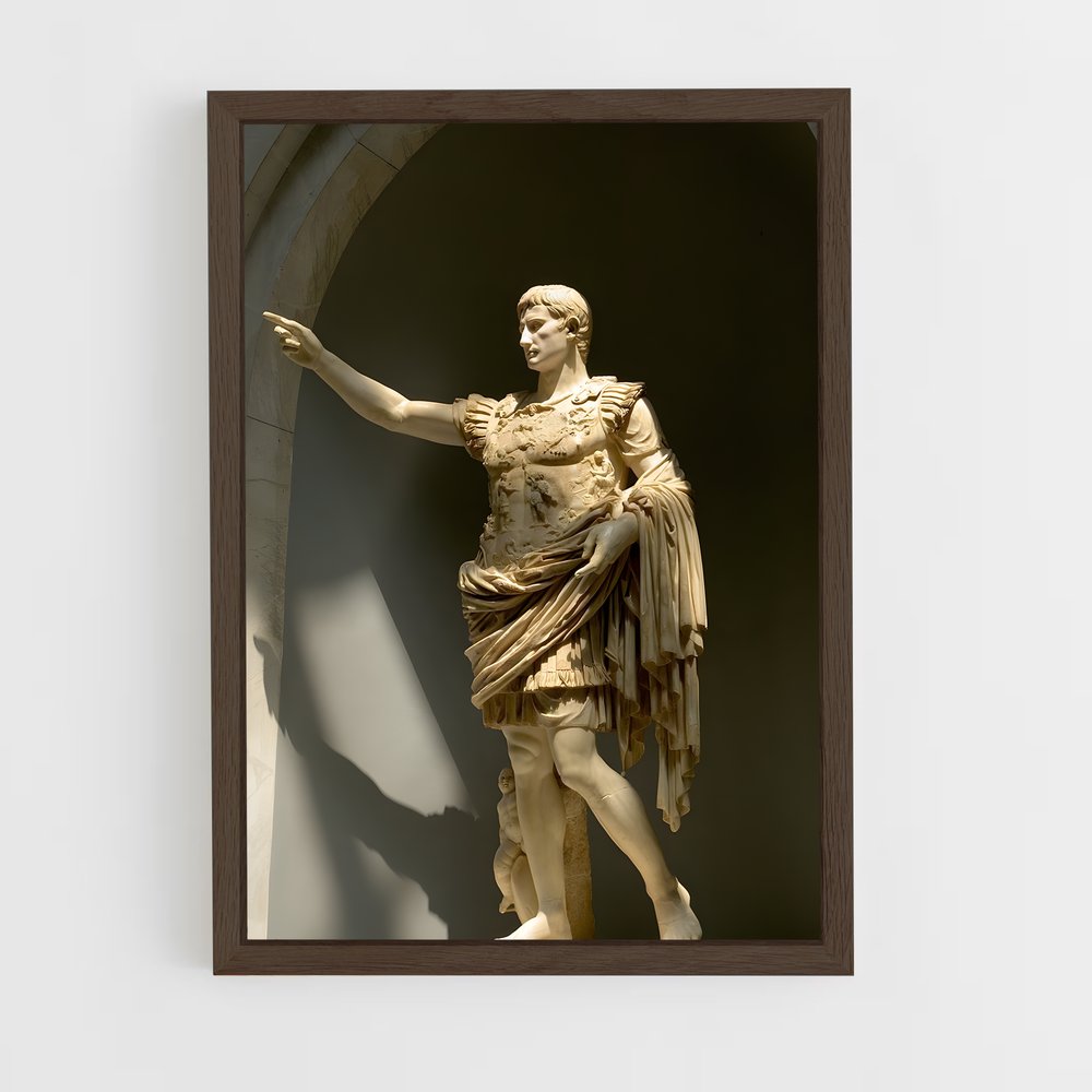 ap-augustus of prima porta-1 cadre Bois foncé