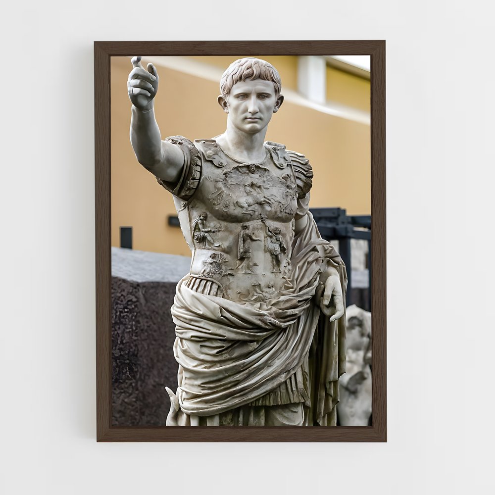 ap-augustus of prima porta-7 cadre Bois foncé