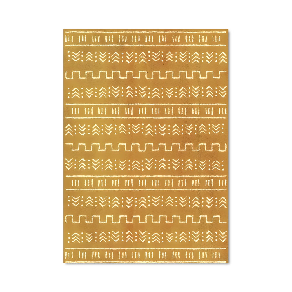 Poster Motifs Aztèques
