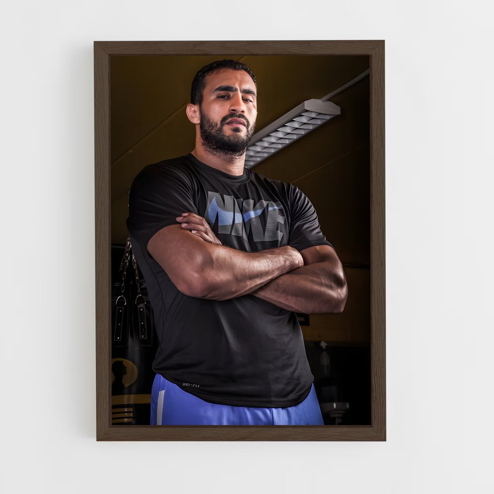 ap-badr hari-2 cadre Bois foncé