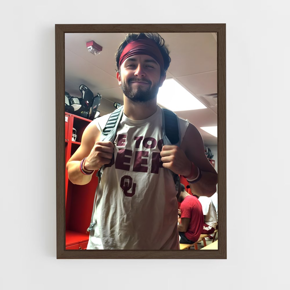 ap-baker mayfield-1 cadre Bois foncé