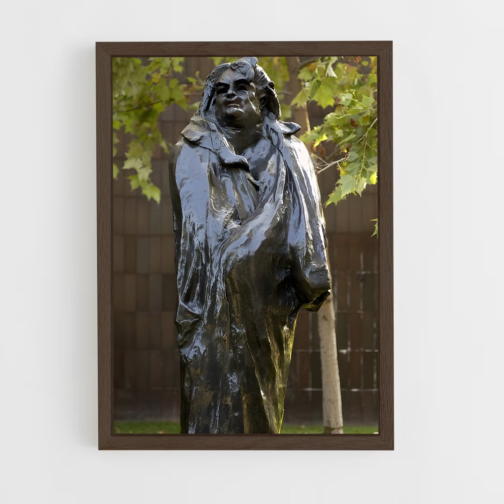 ap-balzac rodin-1 cadre Bois foncé