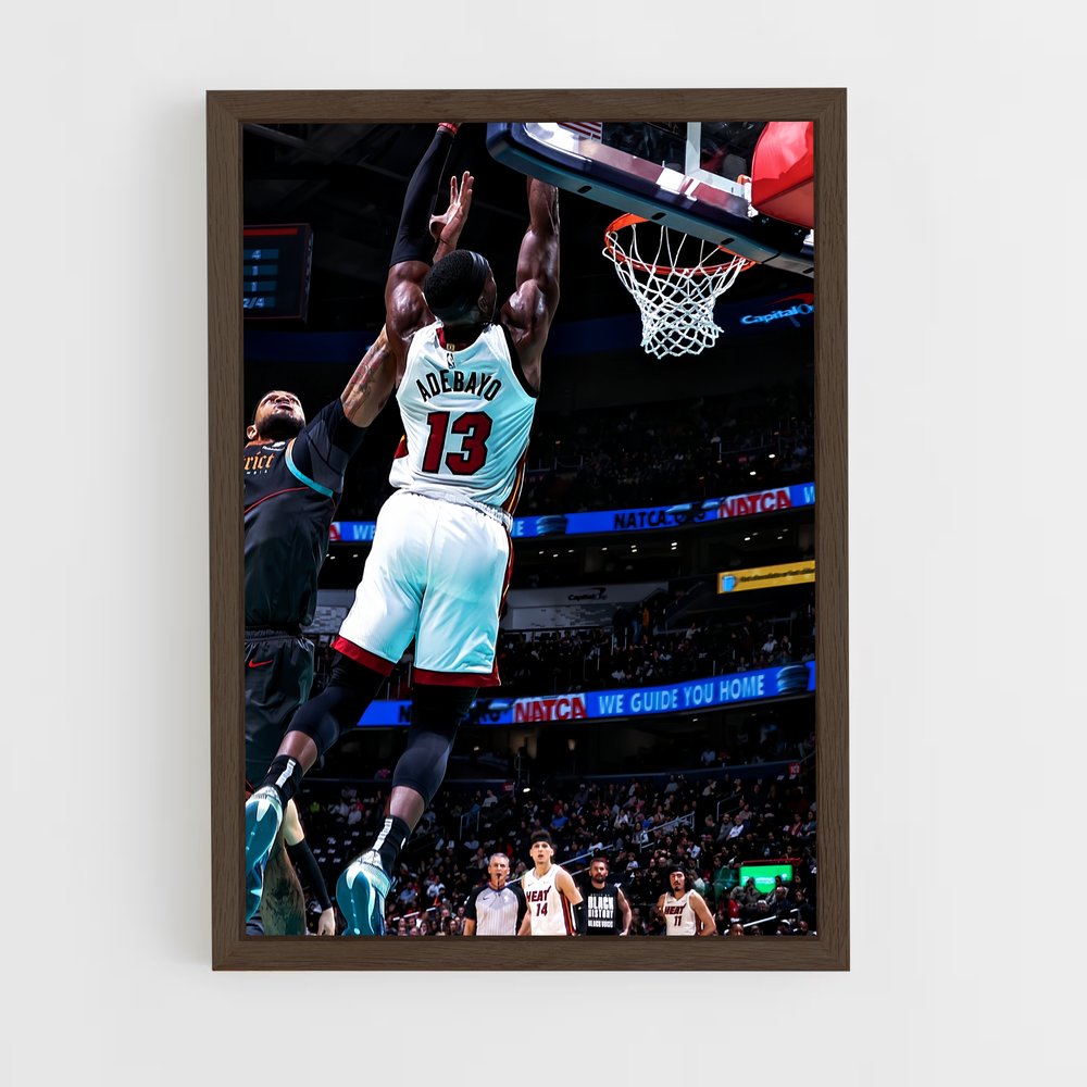 ap-bam adebayo-2 cadre Bois foncé