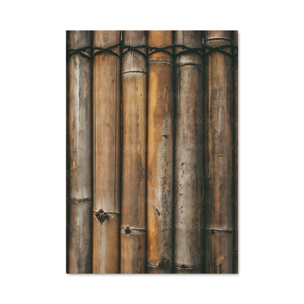 Poster Bamboo patterns 19349