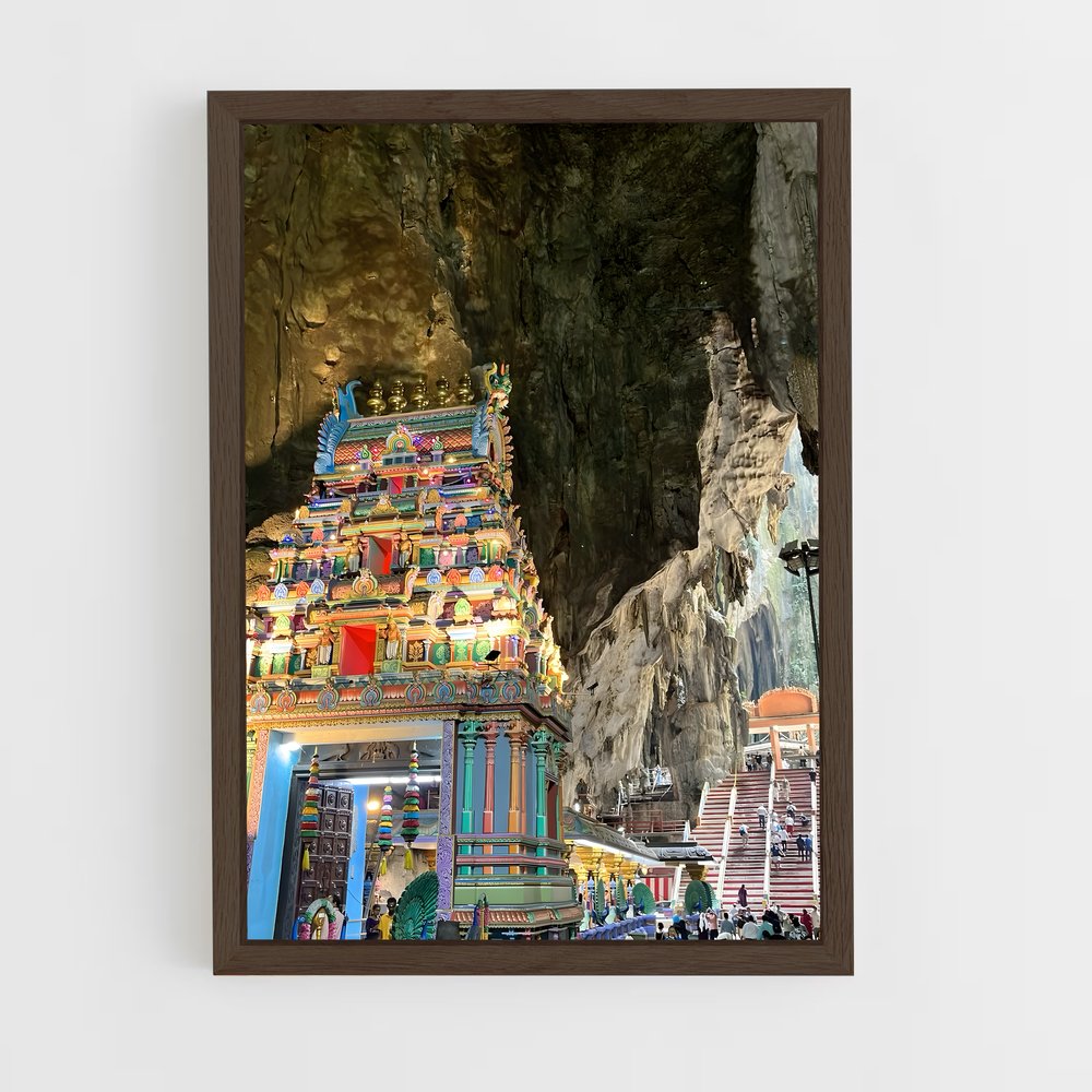 ap-batu caves-4 cadre Bois foncé