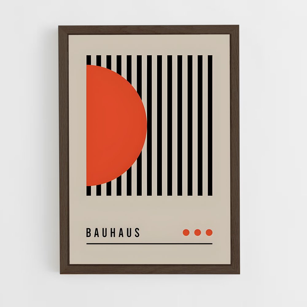 ap-bauhaus-4 cadre Bois foncé