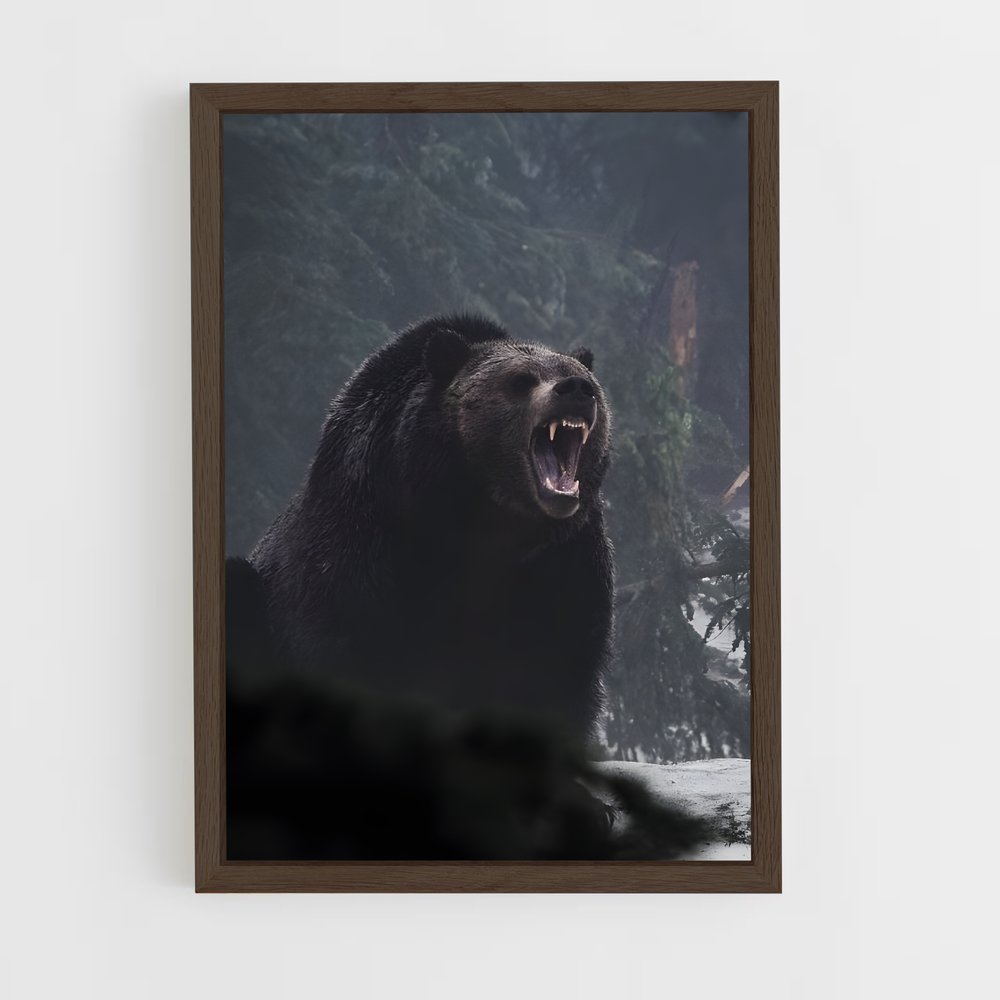 ap-bear-8 cadre Bois foncé
