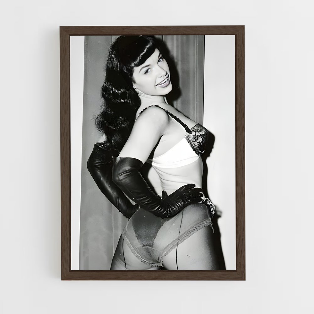 ap-bettie page-1 cadre Bois foncé