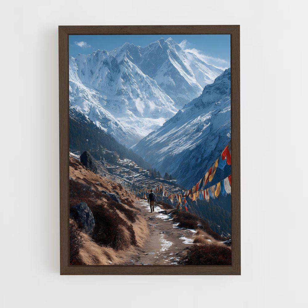 ap-bhutan-6 cadre Bois foncé