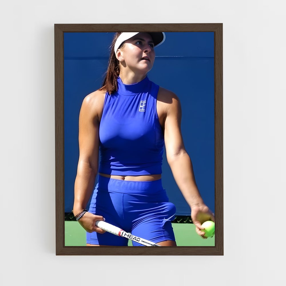 ap-bianca andreescu-5 cadre Bois foncé