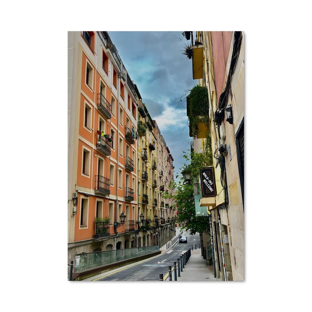 Poster Rue de Bilbao