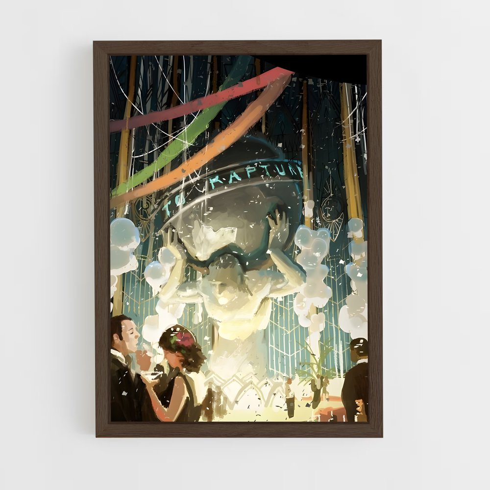 ap-bioshock-3 cadre Bois foncé