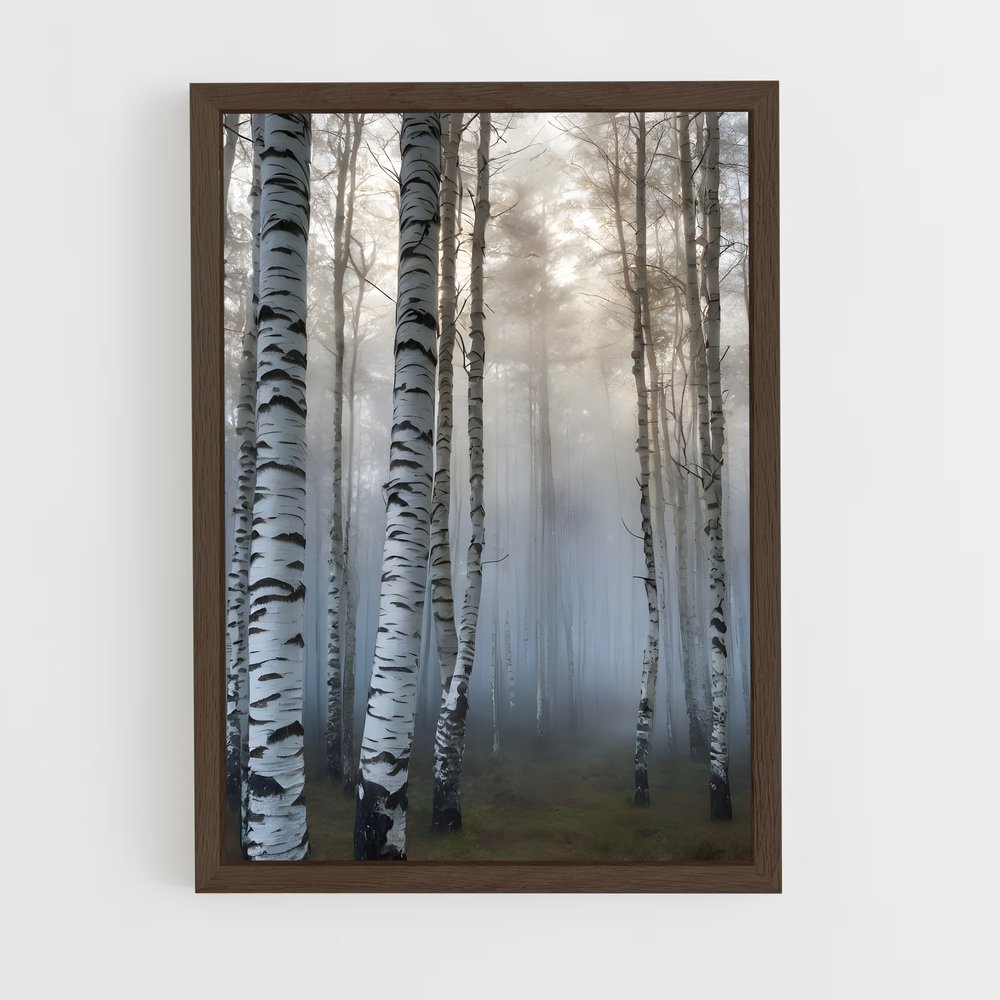 ap-birch-5 cadre Bois foncé