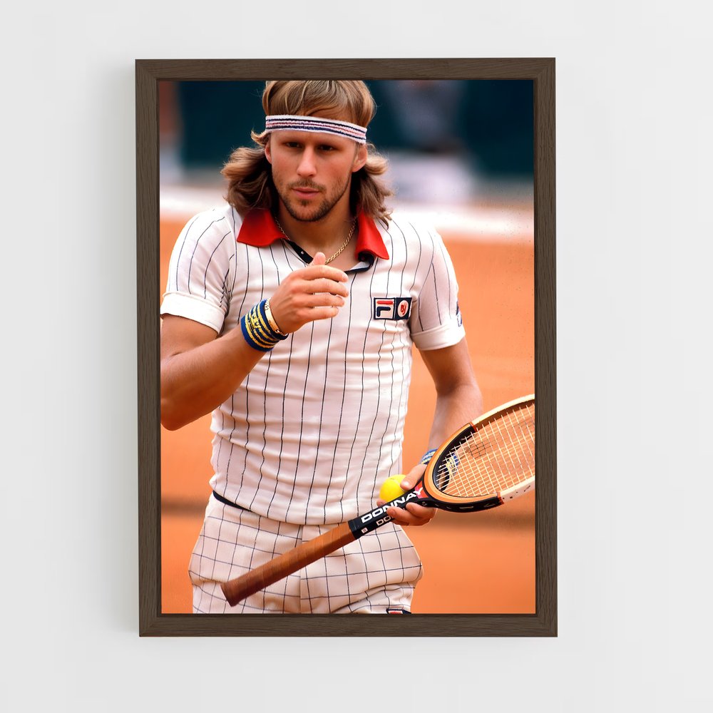 ap-bjorn borg-4 cadre Bois foncé